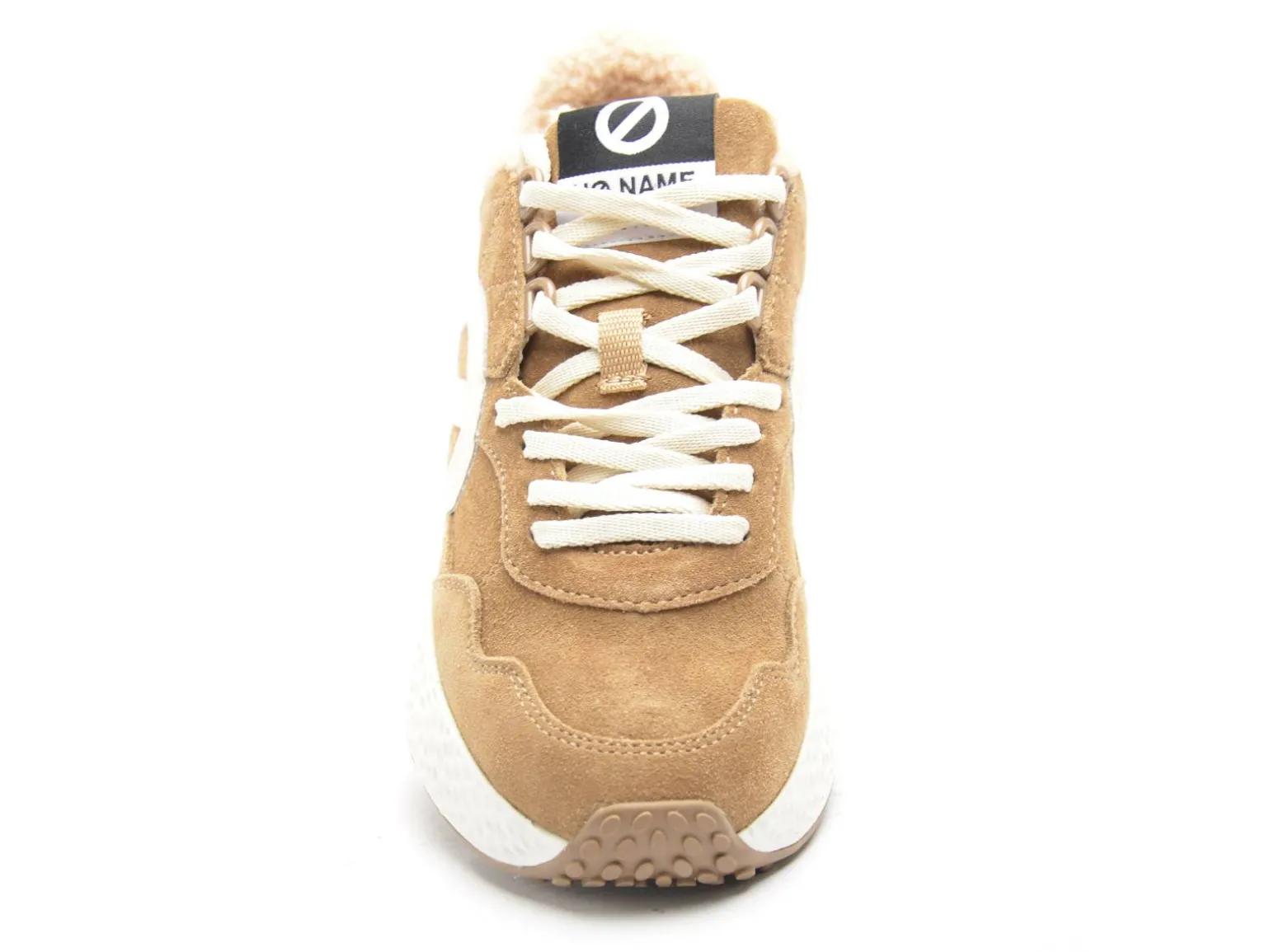 No Name CARTER JOGGER SUEDE Marron Baskets Basses Femme