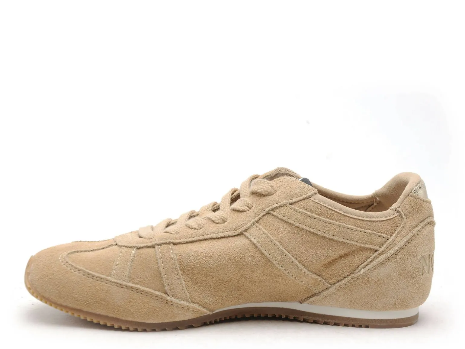 No Name EVO RUN Beige Baskets Basses Femme