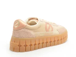 No Name PLAY SIDE Beige Baskets Basses Femme