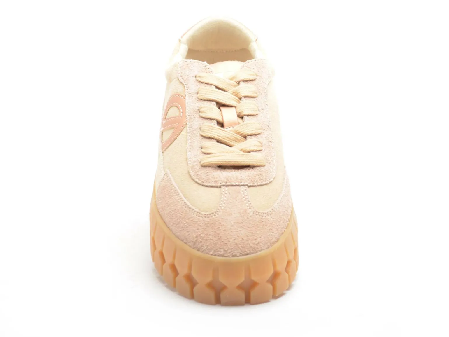 No Name PLAY SIDE Beige Baskets Basses Femme