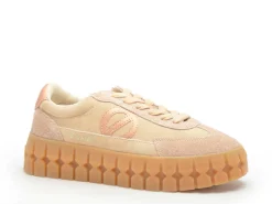 No Name PLAY SIDE Beige Baskets Basses Femme