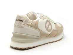 No Name TOVA RUNNER Beige Baskets Basses Femme