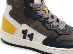 Norvik ONZE Jaune Baskets Montantes Garçon