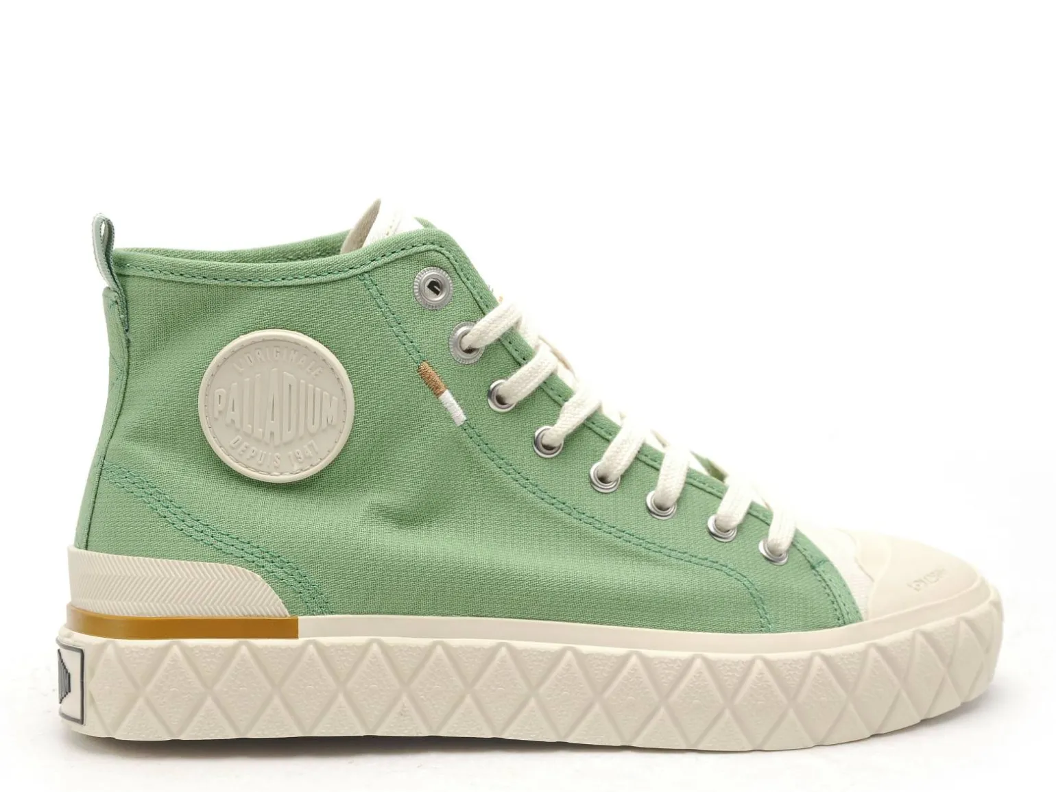 Palladium PALLA ACE CHUKKA Vert Basket Montante Femme
