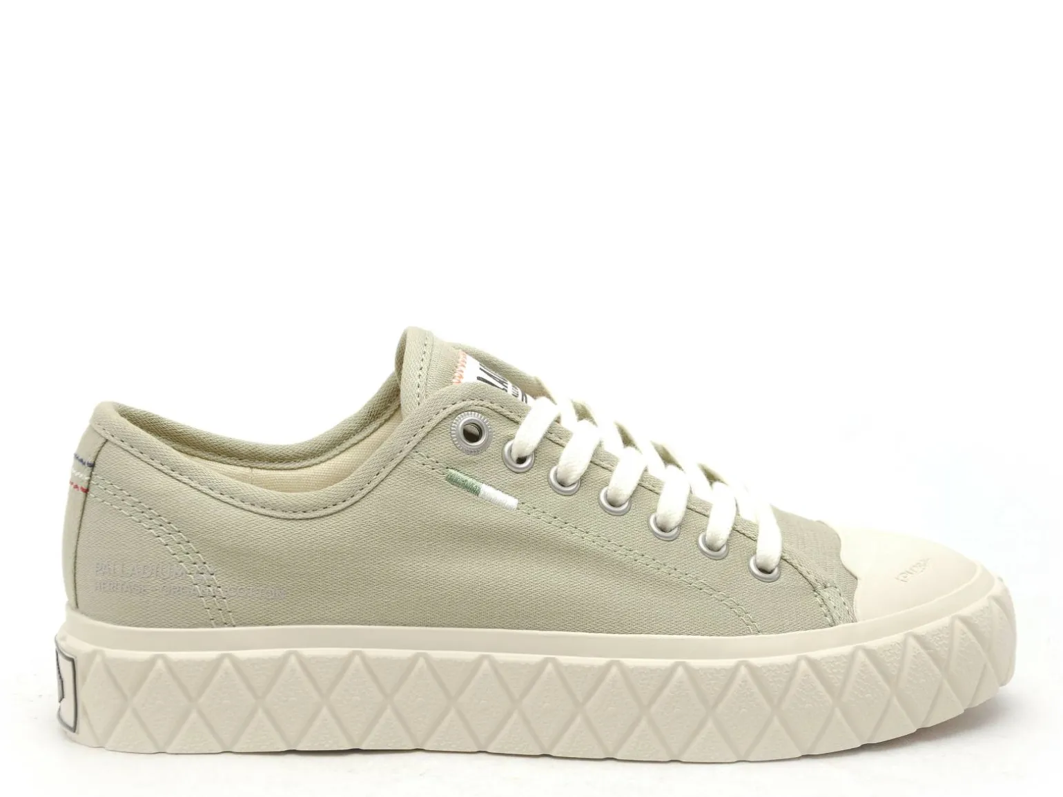 Palladium PALLA ACE CVS Kaki Baskets Basses Femme