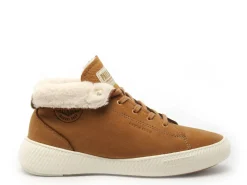 Palladium PALLANOVA CHUKKA WL DEAR Beige Basket Montante Femme