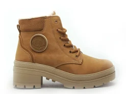Palladium PALLARISE NBK WL DEAR Marron Boots et Bottines à Talons Femme