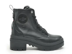 Palladium PALLARISE RANGERL Noir Boots et Bottines à Talons Femme