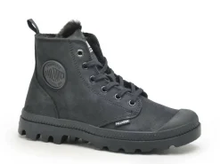 Palladium PAMPA HI ZIP WL Noir Boots et Bottines Plates Femme
