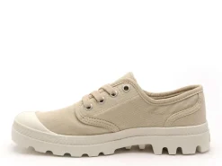 Palladium PAMPA OXFORD Beige Baskets Basses Femme