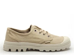 Palladium PAMPA OXFORD Beige Baskets Basses Femme