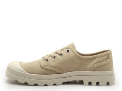 Palladium PAMPA OXFORD Beige Baskets Basses Femme
