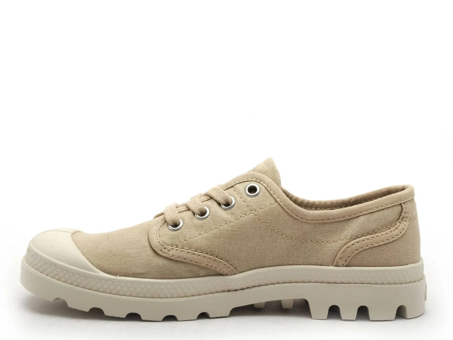 Palladium PAMPA OXFORD Beige Baskets Basses Femme
