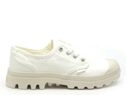 Palladium PAMPA OXFORD Blanc Baskets Basses Femme