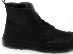 Palladium PAMPA ZIP LEATHERESS Noir Boots et Bottines Homme