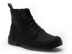 Palladium PAMPA ZIP LEATHERESS Noir Boots et Bottines Homme