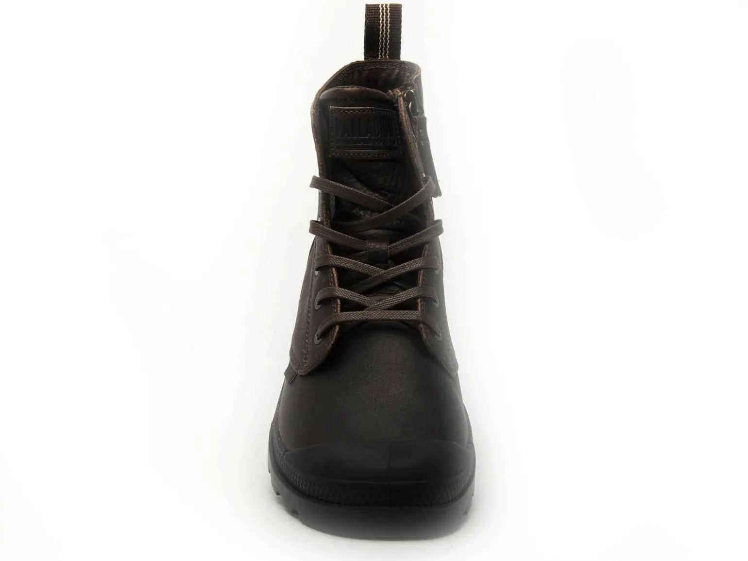 Palladium PAMPA ZIP LEATHERESS Marron Boots et Bottines Homme
