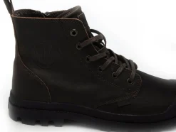 Palladium PAMPA ZIP LEATHERESS Marron Boots et Bottines Homme