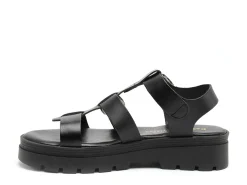 Patricia Miller 6536 703 Noir Sandales à Talons Femme