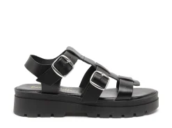 Patricia Miller 6536 703 Noir Sandales à Talons Femme