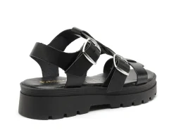Patricia Miller 6536 703 Noir Sandales à Talons Femme
