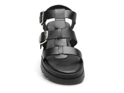 Patricia Miller 6536 703 Noir Sandales à Talons Femme