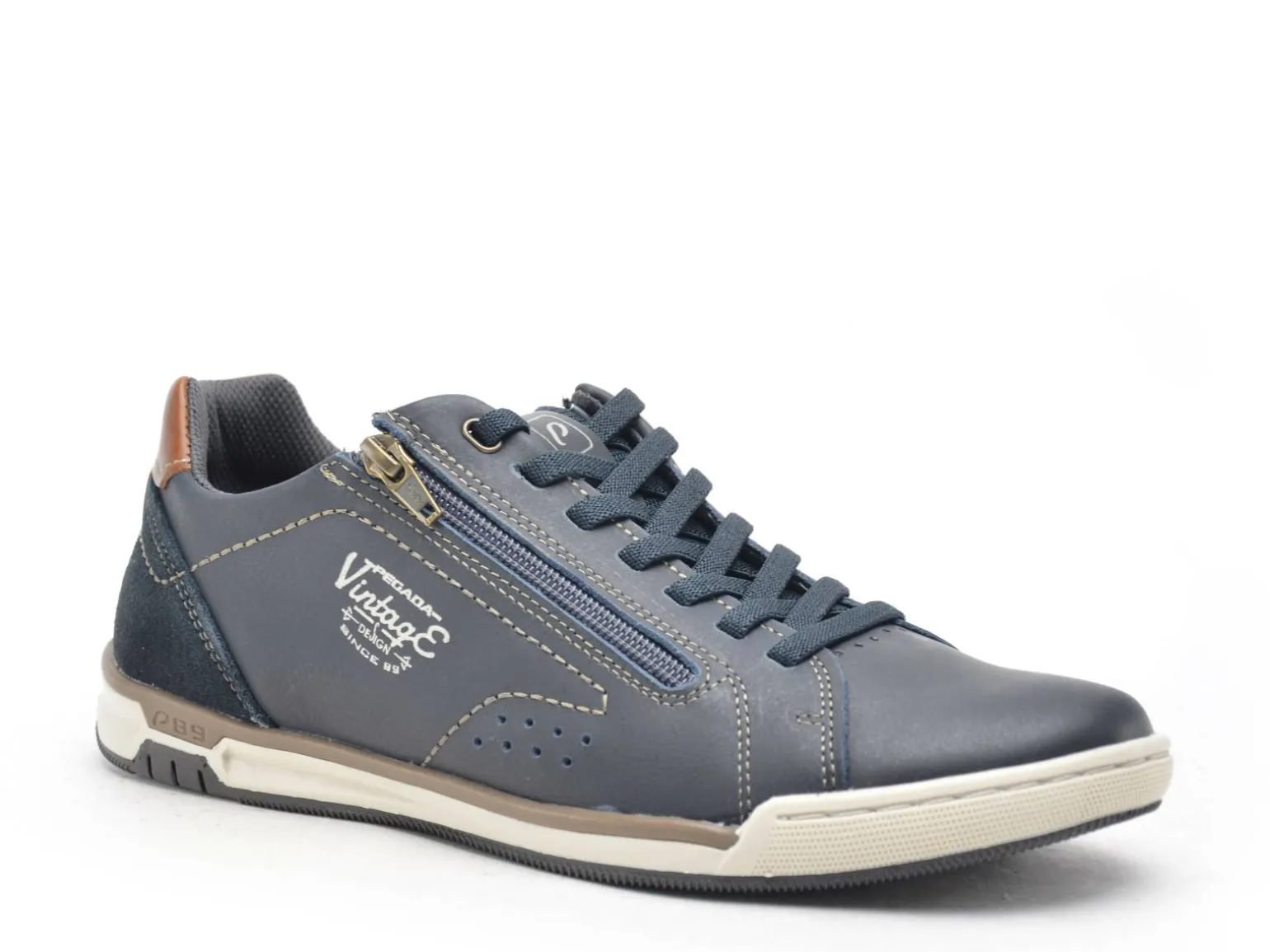 Pegada 119507 Bleu Baskets Basses Homme