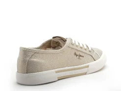 Pepe Jeans BRADY PARTY PLS31439 Or Baskets Basses Femme