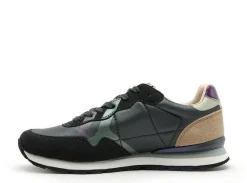 Pepe Jeans BRIT PRINTS W PLS40021 Vert Baskets Basses Femme