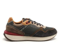 Pepe Jeans BUSTER PRO M PMS60027 Kaki Baskets Basses Homme