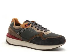 Pepe Jeans BUSTER PRO M PMS60027 Kaki Baskets Basses Homme