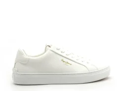Pepe Jeans KAMDEN PLS00031 Blanc Baskets Basses Femme