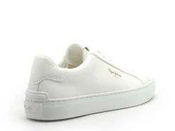 Pepe Jeans KAMDEN PLS00031 Blanc Baskets Basses Femme