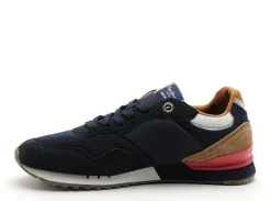 Pepe Jeans LONDON BRAND M PMS40018 Bleu Baskets Basses Homme