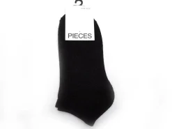 Pieces CHAUSSETTES PCSEBBY GLITTER SNEAKER Noir Chaussettes Femme