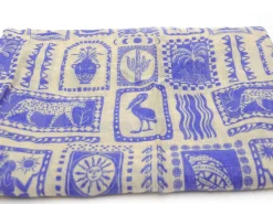 Pieces FOULARD PCMIRANDI SQUARE SCARF BC Bleu Foulards - Echarpes Femme