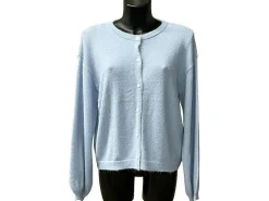 Pieces Gilet Bleu NAOMI Pulls et Gilets Femme