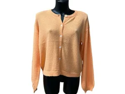Pieces Gilet Orange NAOMI Pulls et Gilets Femme