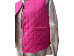Pieces Gilet Rose SARIA Pulls et Gilets Femme