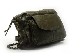 Pieces Sac à main PCNAINA LEATHER CROSS BODY FC NOOS Kaki Sacs Femme