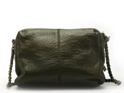 Pieces Sac à main PCNAINA LEATHER CROSS BODY FC NOOS Kaki Sacs Femme