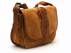 Pieces SAC PCBLIMA SUEDE CROSS BODY FC Marron Sacs Femme