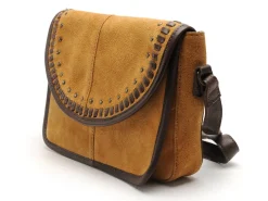 Pieces SAC PCGUKKA SUEDE CROSS BODY FC Marron Sacs Femme