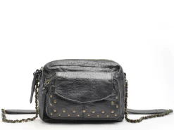 Pieces Sac PCJADJA LEATHER CROSS BODY FC Noir Sacs Femme
