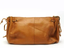 Pieces SAC PCPIHANNA LEATHER CROSS BODY FC Marron Sacs Femme