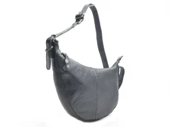 Pieces Sac PCSTINA LEATHER SHOULDER BAG FC Noir Sacs Femme