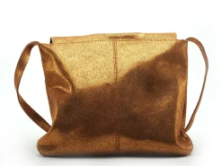 Pieces SAC PCTOTALLY LARGE LEATHER PARTY BAG NOOS Marron Sacs Femme