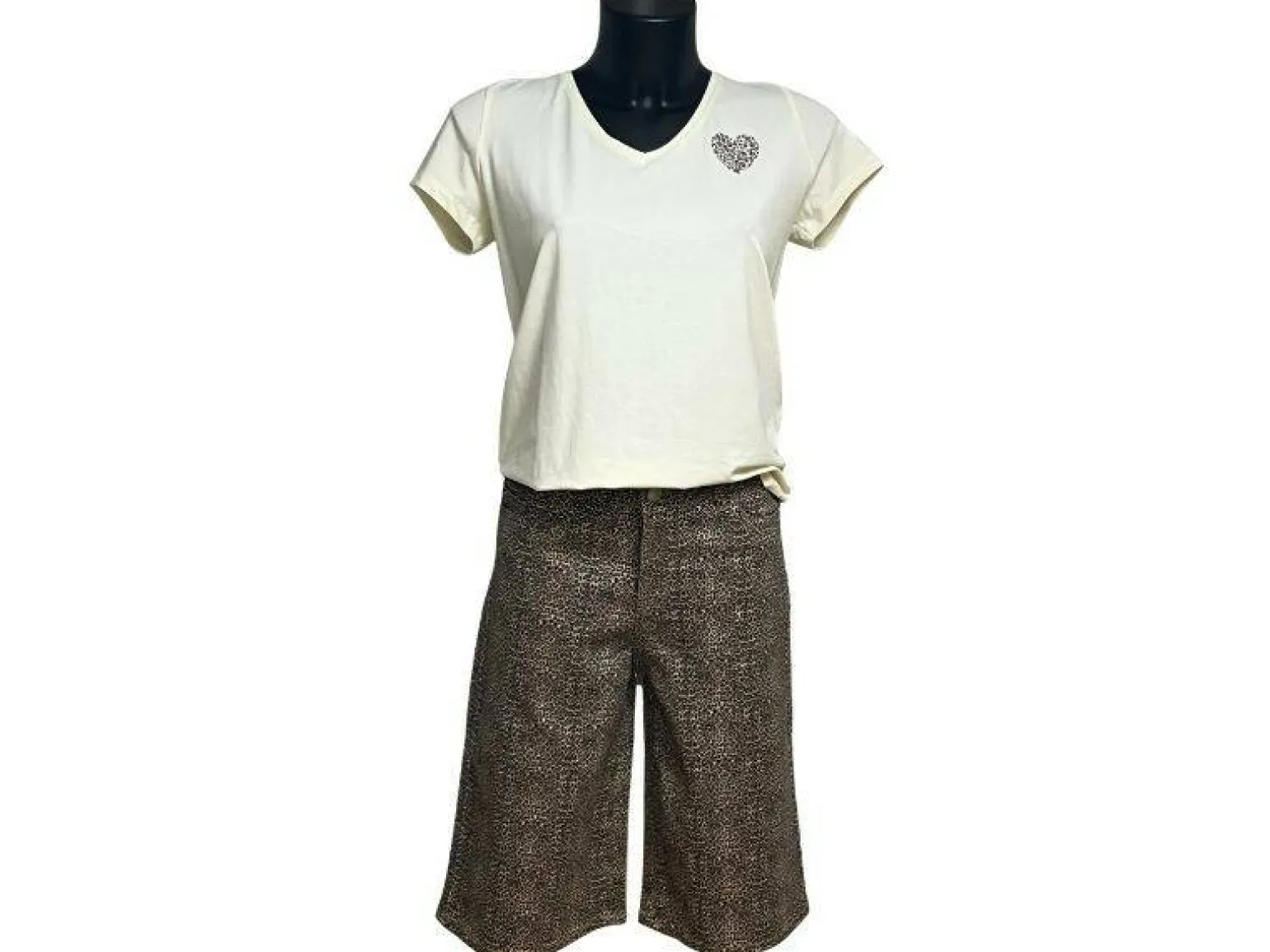 Pieces Short Marron SALUME Jupes et Shorts Femme