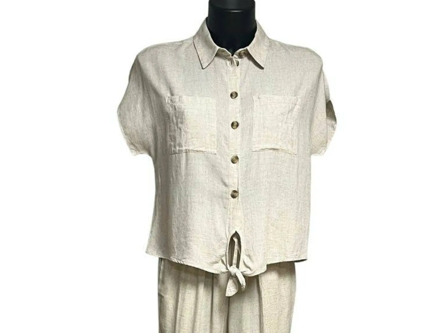 Pieces T-Shirt Beige PIA T-Shirts Femme