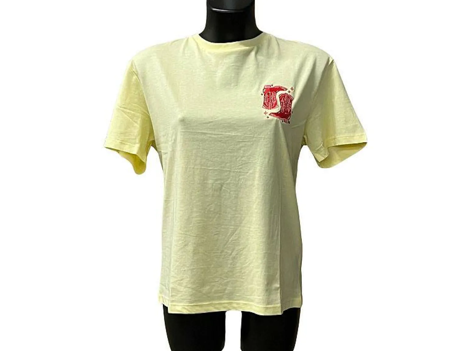 Pieces T-Shirt Jaune ELOISE T-Shirts Femme